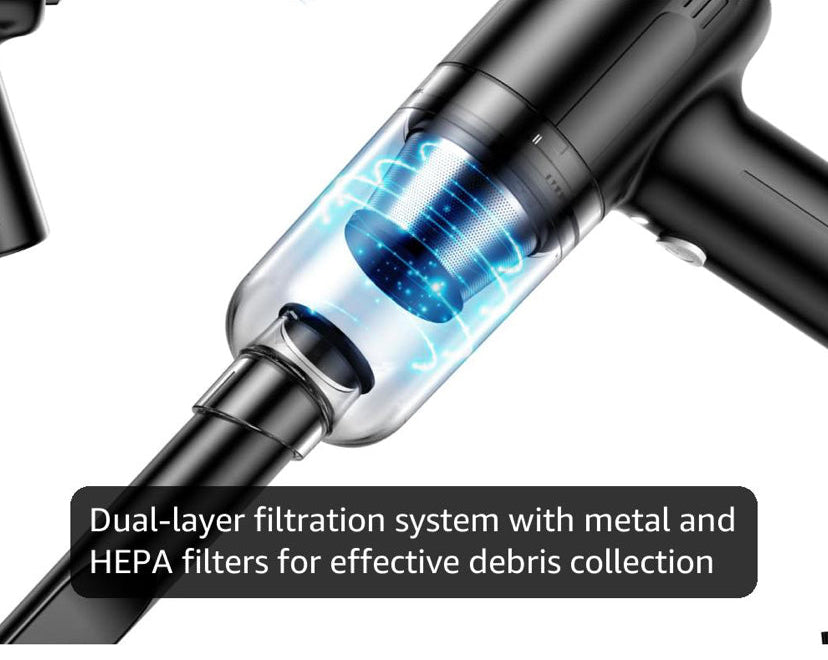 NovaVac™ Portable Cordless Vacuum